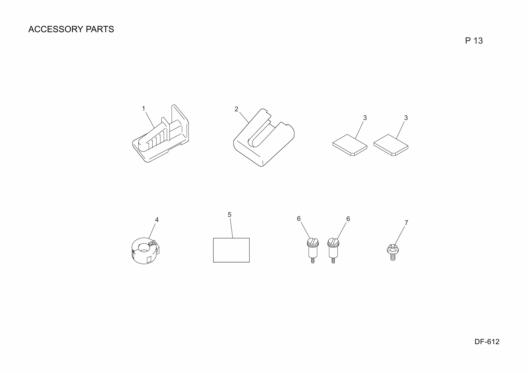 Konica-Minolta Options DF-612 A0EY Parts Manual-6